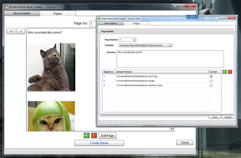 Kindle Game Book Creator 2.0.5